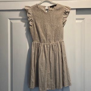 English Factory Beige Mini Dress
